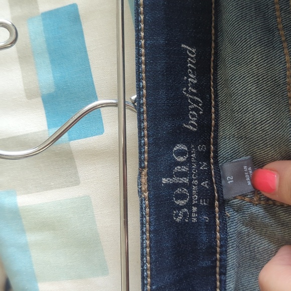 Soho New York& company boyfriend skinny jeans size 12 - Picture 4 of 8